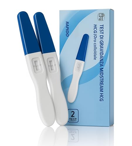 App Life Test di Gravidanza HCG - Dispositivo Medico di Classe I - Ultrasensibile in Stick sicuro e semplice da usare - Risultato Rapido - Precisione al 99% (2X TEST)
